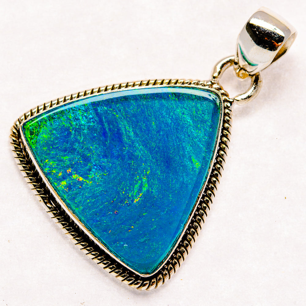 Aura Opal Pendants handcrafted by Anasilvercos - PD23677 - Photo 2