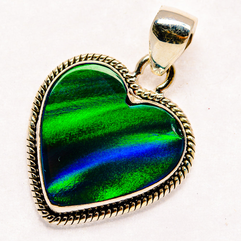 Aura Opal Pendants handcrafted by Anasilvercos - PD23678 - Photo 2
