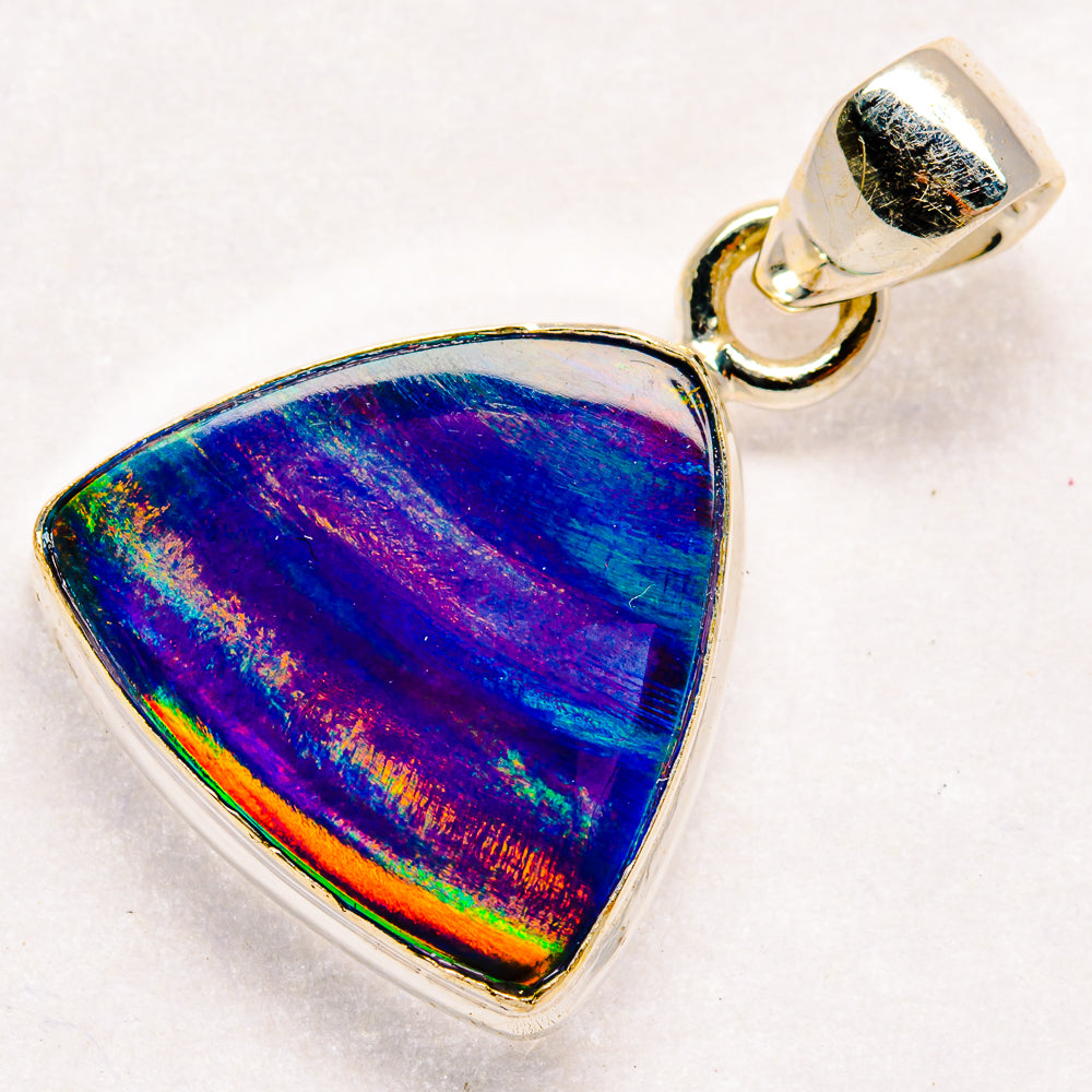 Aura Opal Pendants handcrafted by Anasilvercos - PD23680 - Photo 2