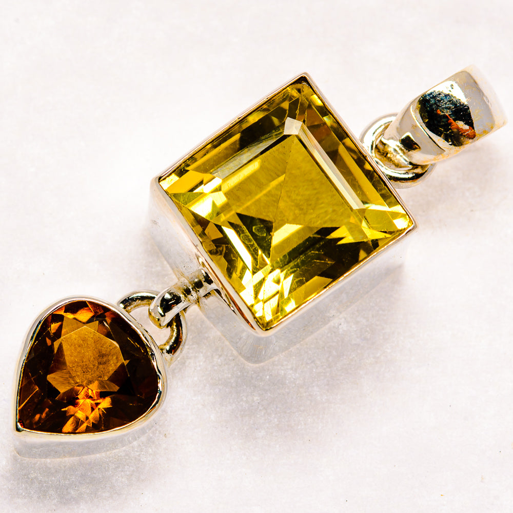 Citrine Pendants handcrafted by Anasilvercos - PD23681 - Photo 2