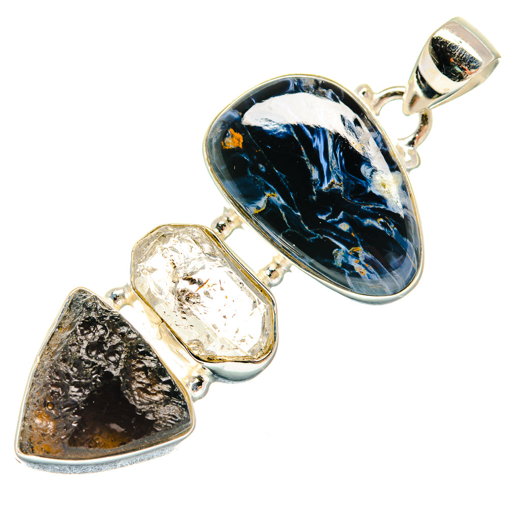 Pietersite Pendants handcrafted by Anasilvercos - PD23693 - Photo 2