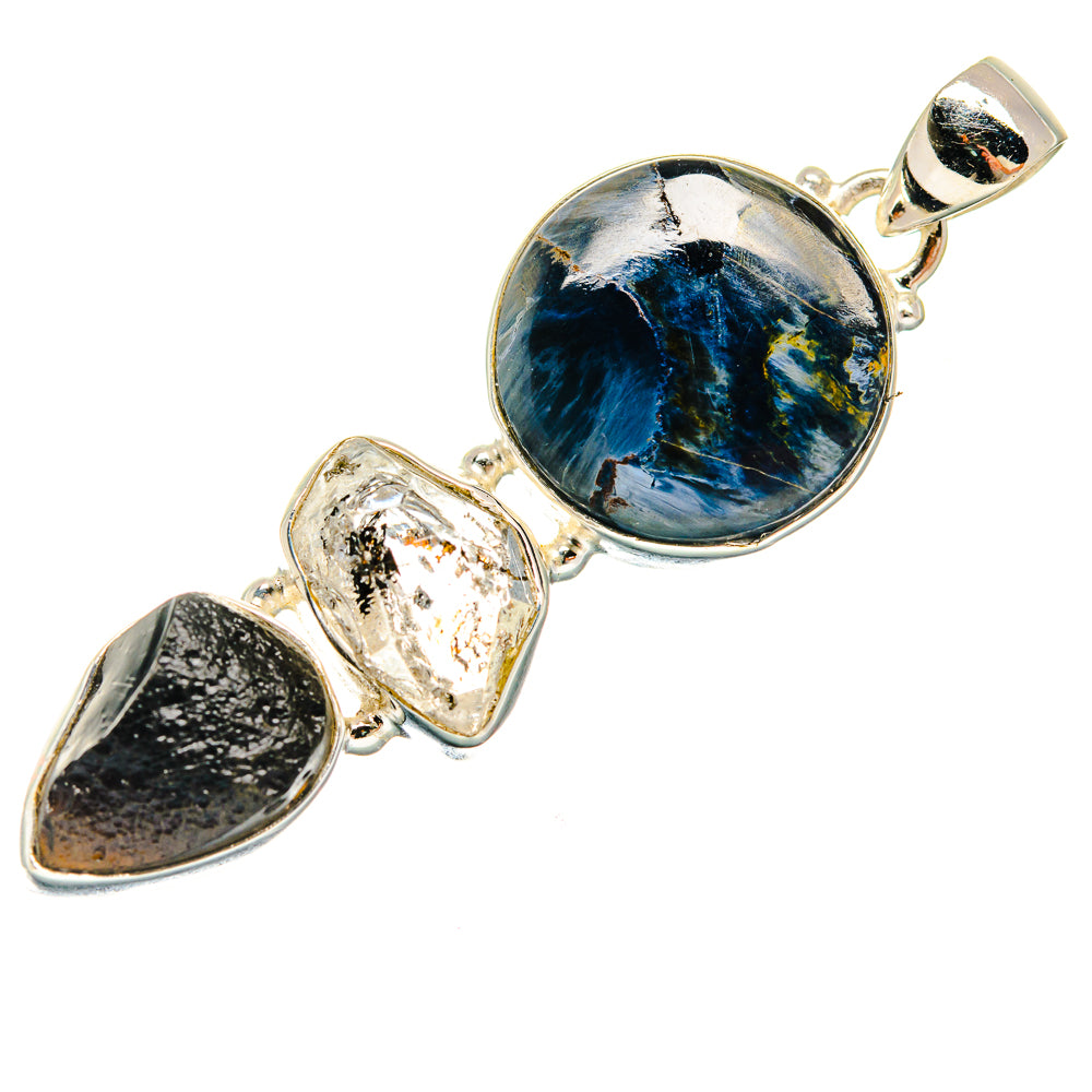 Pietersite Pendants handcrafted by Anasilvercos - PD23694 - Photo 2