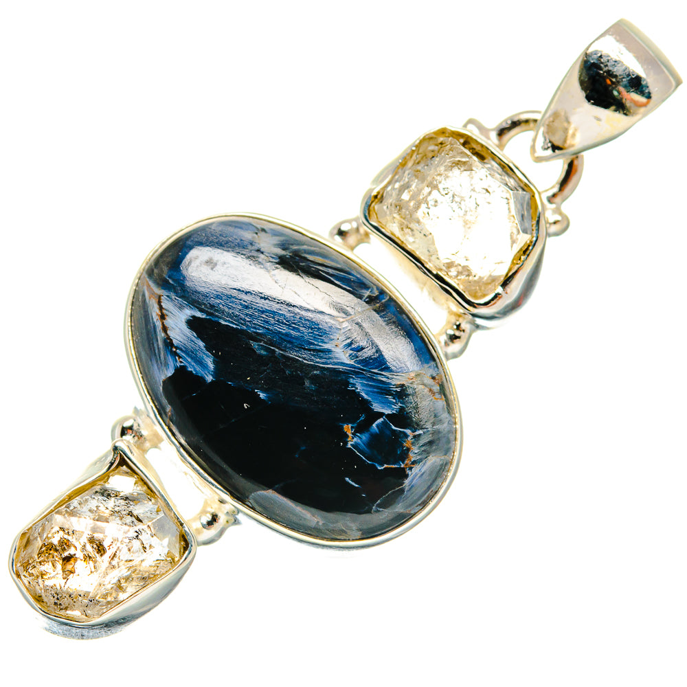 Pietersite Pendants handcrafted by Anasilvercos - PD23701 - Photo 2