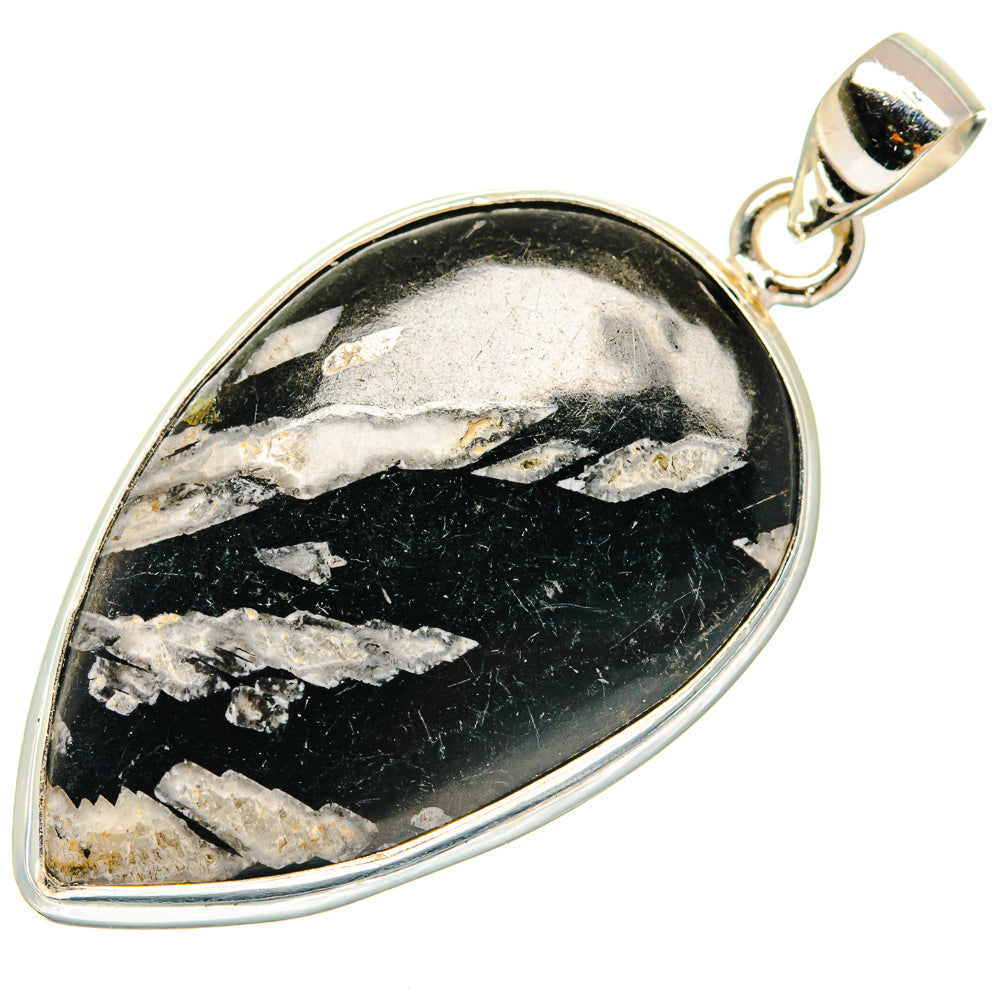 Chrysanthemum Stone Pendants handcrafted by Anasilvercos - PD23707 - Photo 2