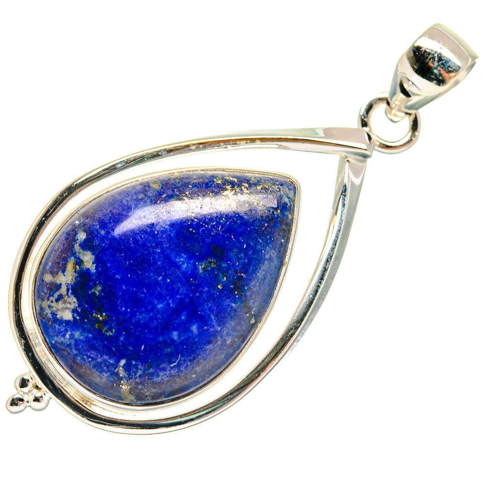 Lapis Lazuli Pendants handcrafted by Anasilvercos - PD23716 - Photo 2