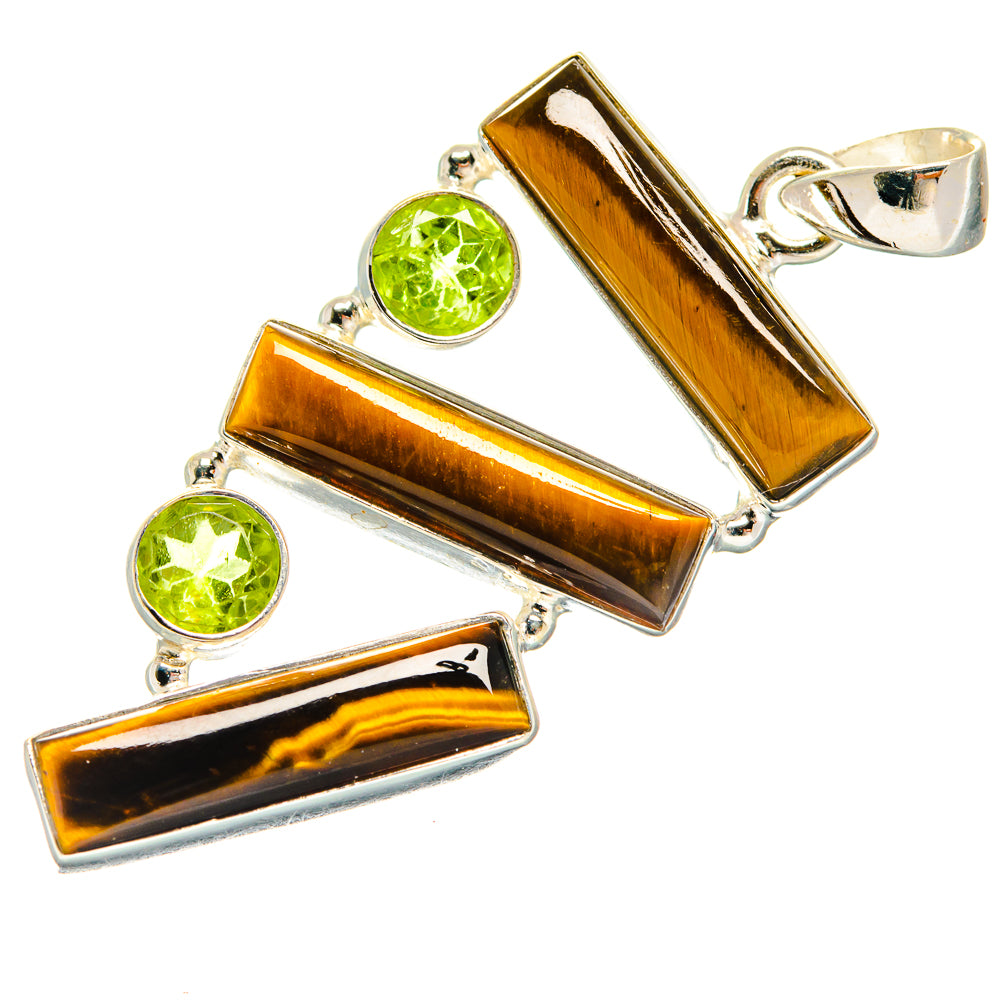 Tiger Eye Pendants handcrafted by Anasilvercos - PD23719 - Photo 2