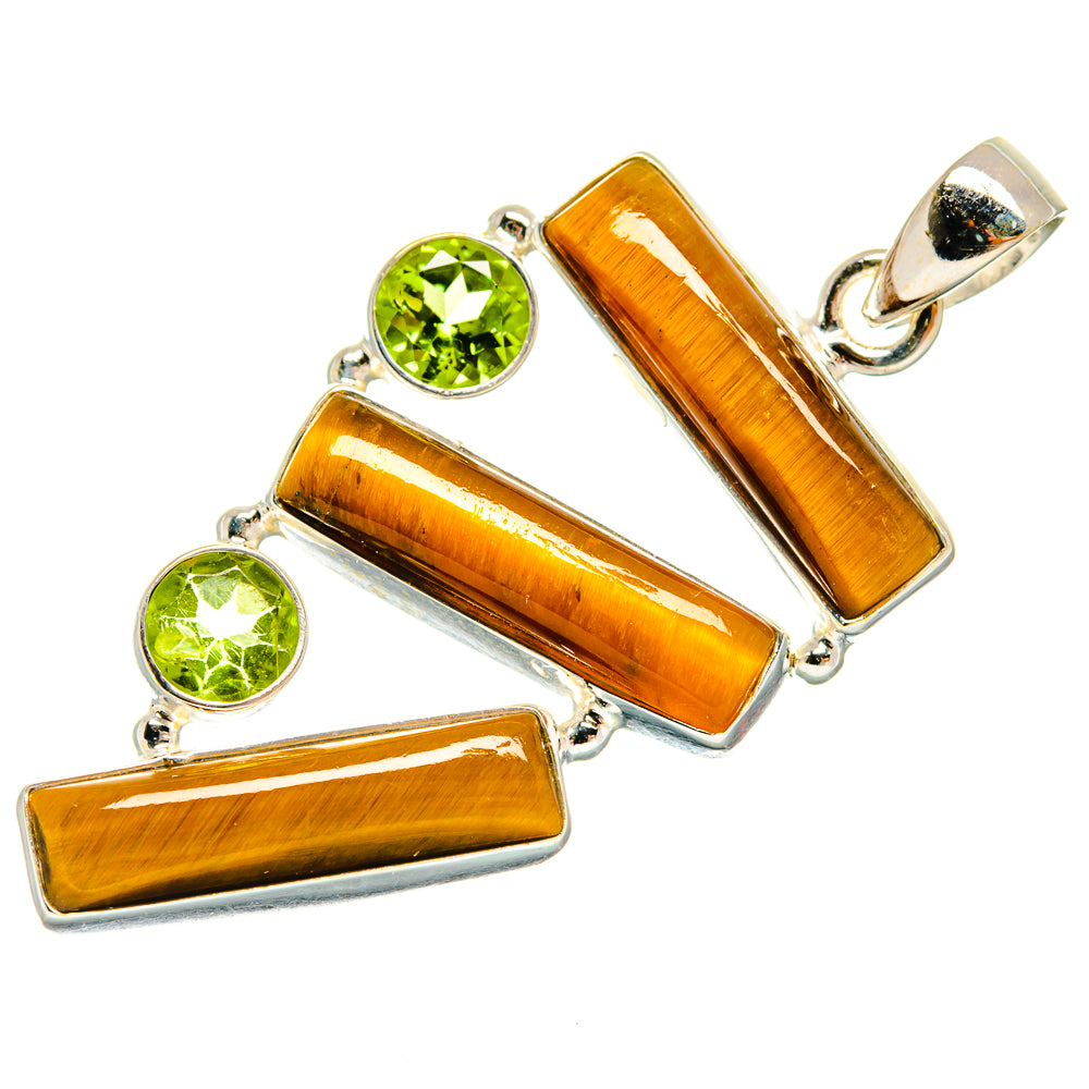 Tiger Eye Pendants handcrafted by Anasilvercos - PD23721 - Photo 2