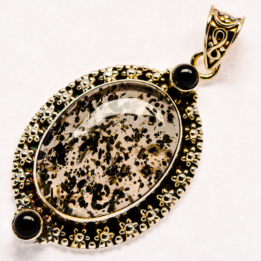 Dendritic Opal Pendants handcrafted by Anasilvercos - PD23765 - Photo 2