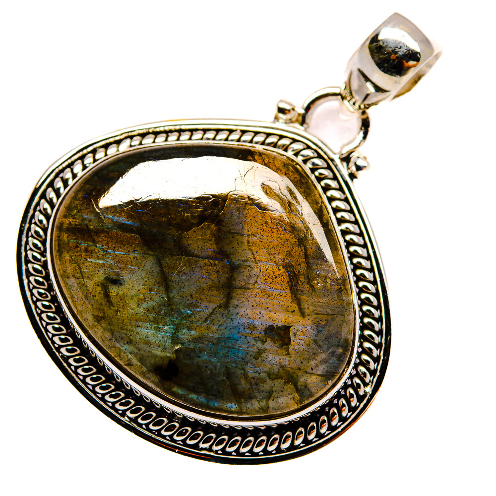 Labradorite Pendants handcrafted by Anasilvercos - PD23770 - Photo 2