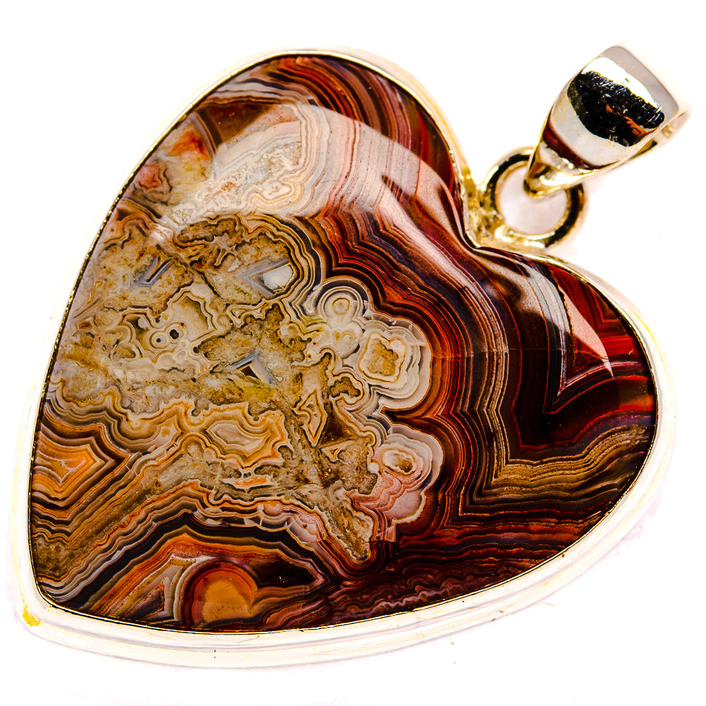 Lagun Alace Agate Pendants handcrafted by Anasilvercos - PD23782 - Photo 2