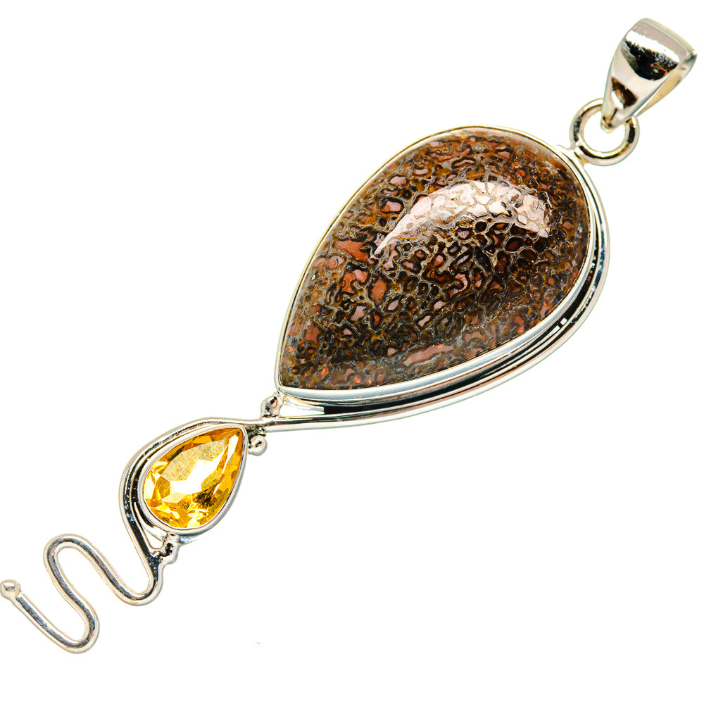 Dinosaur Bone Pendants handcrafted by Anasilvercos - PD23794 - Photo 2