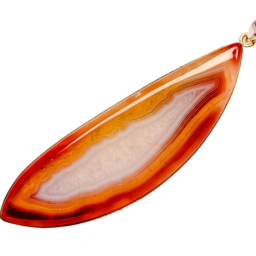 Red Geode Slice Pendants handcrafted by Anasilvercos - PD23815 - Photo 2
