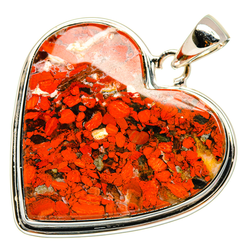 Red Jasper Pendants handcrafted by Anasilvercos - PD23840 - Photo 2