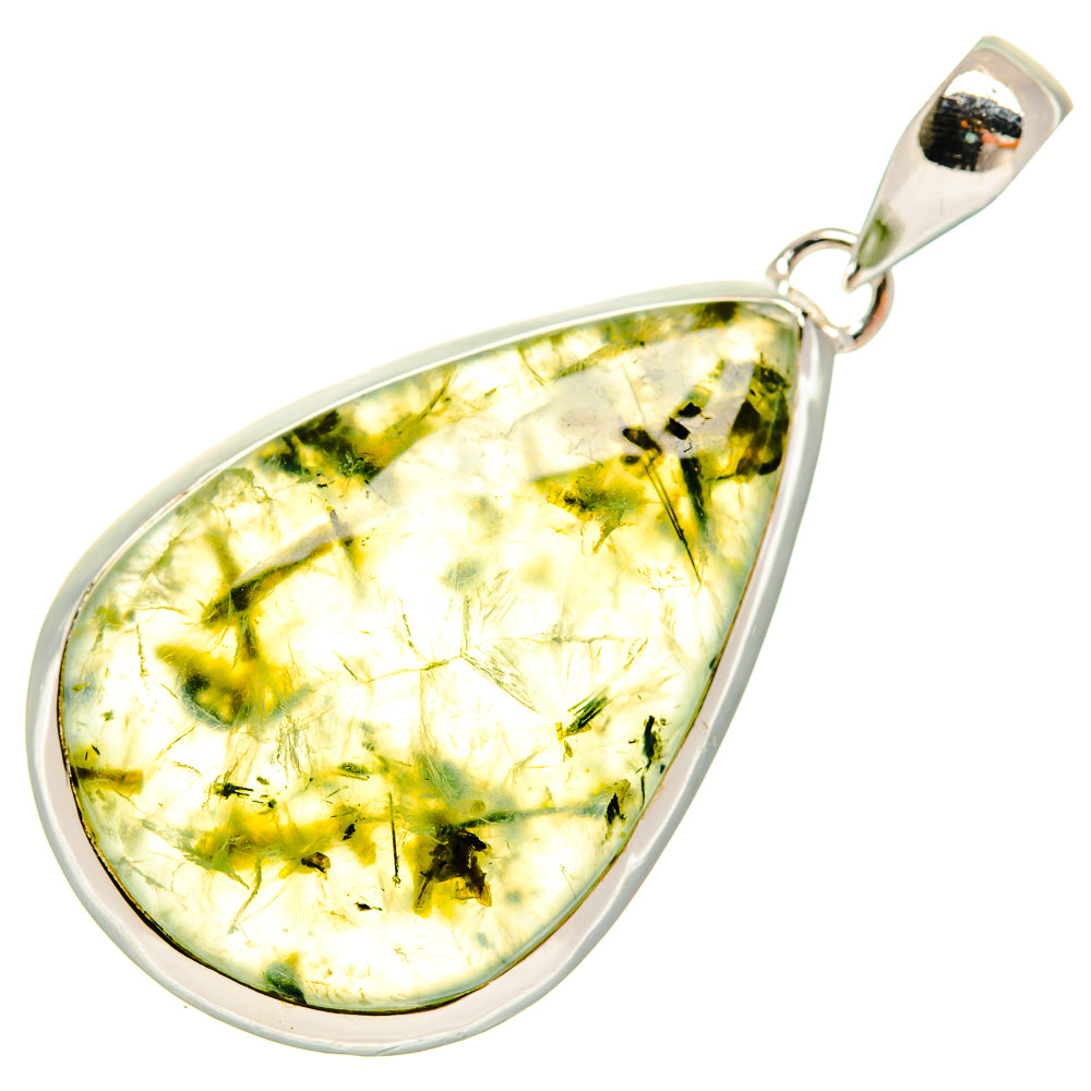 Prehnite Pendants handcrafted by Anasilvercos - PD23841 - Photo 2