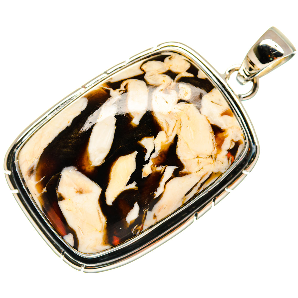 Peanut Wood Jasper Pendants handcrafted by Anasilvercos - PD23856 - Photo 2
