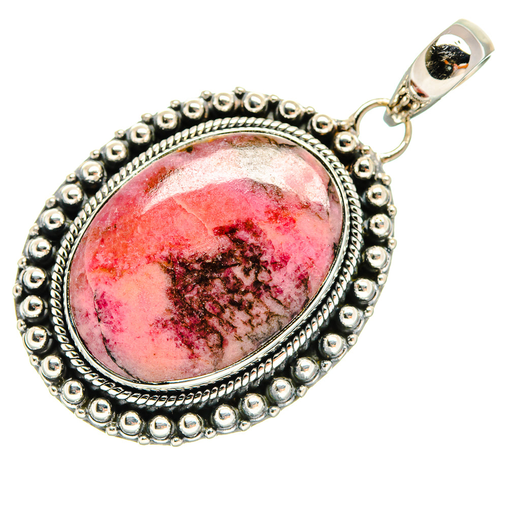 Rhodochrosite Pendants handcrafted by Anasilvercos - PD23860 - Photo 2