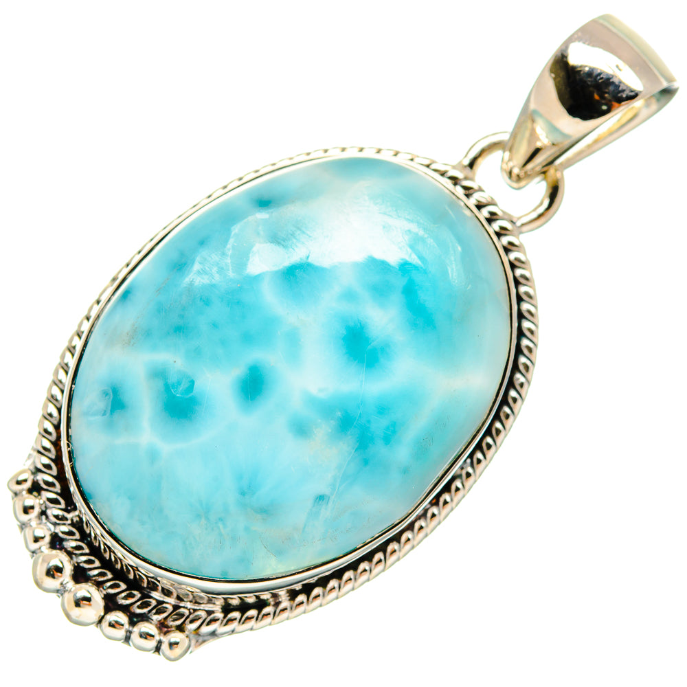 Larimar Pendants handcrafted by Anasilvercos - PD23862 - Photo 2