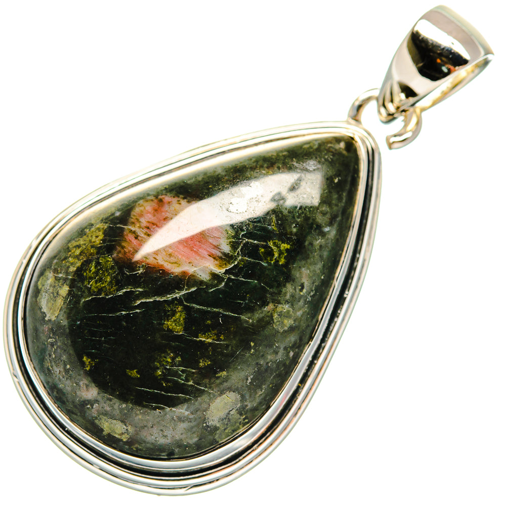 Rainforest Jasper Pendants handcrafted by Anasilvercos - PD23871 - Photo 2