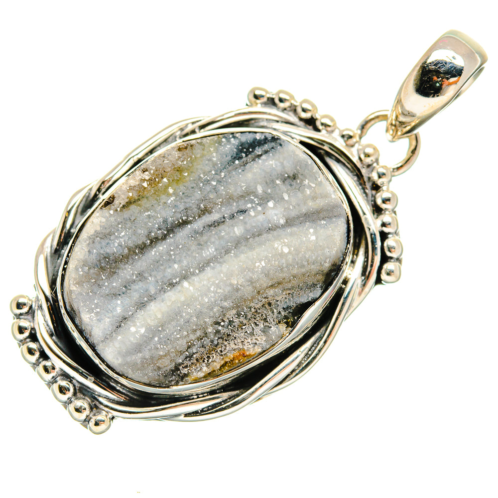 Desert Druzy Pendants handcrafted by Anasilvercos - PD23874 - Photo 2