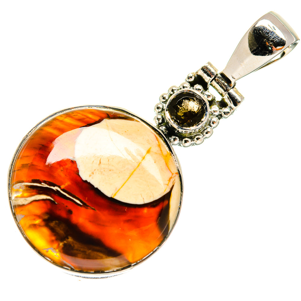 Peanut Wood Jasper Pendants handcrafted by Anasilvercos - PD23893 - Photo 2