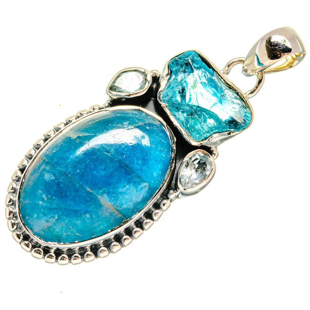 Apatite Pendants handcrafted by Anasilvercos - PD23897 - Photo 2
