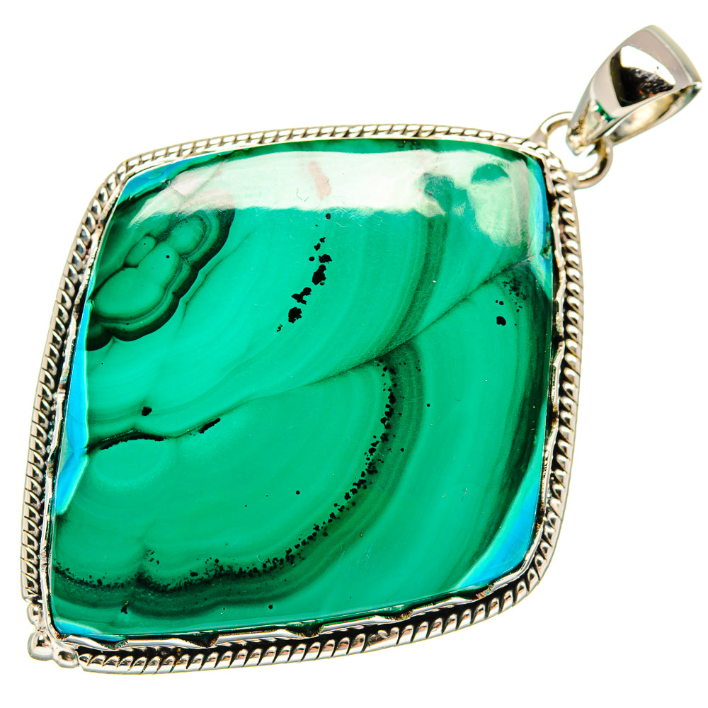 Malachite Pendants handcrafted by Anasilvercos - PD23912 - Photo 2