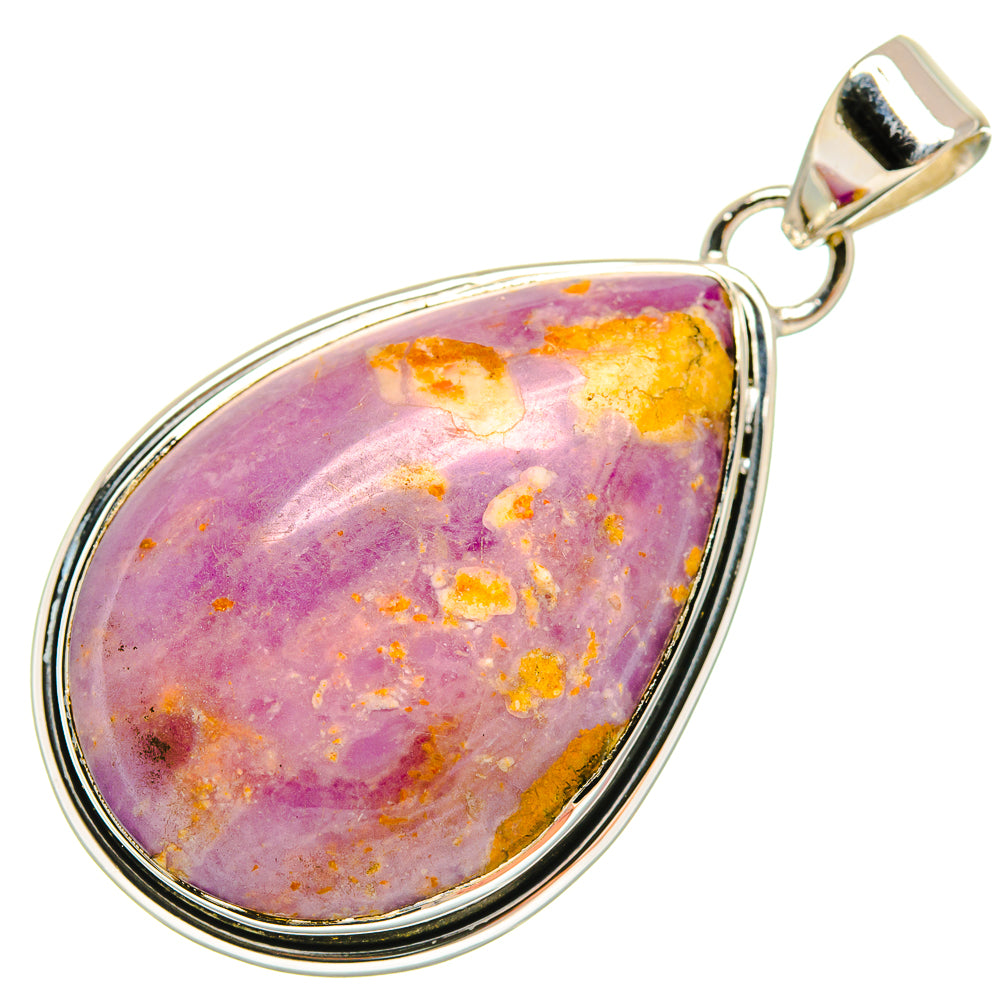 Phosphosiderite Pendants handcrafted by Anasilvercos - PD23932 - Photo 2