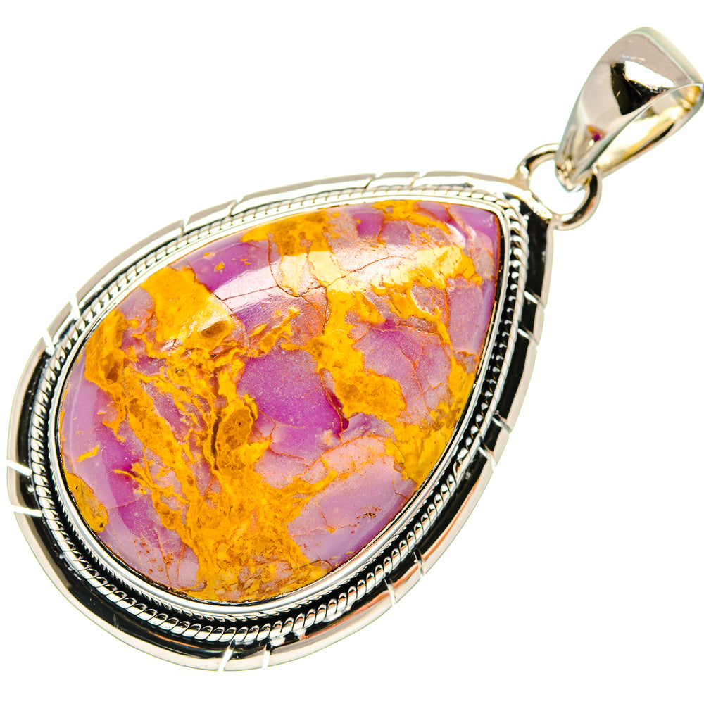 Phosphosiderite Pendants handcrafted by Anasilvercos - PD23936 - Photo 2