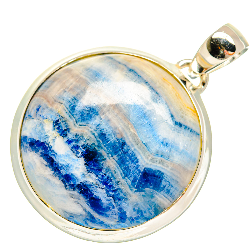 Blue Scheelite Pendants handcrafted by Anasilvercos - PD23937 - Photo 2