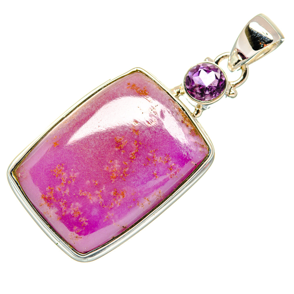 Phosphosiderite Pendants handcrafted by Anasilvercos - PD23949 - Photo 2