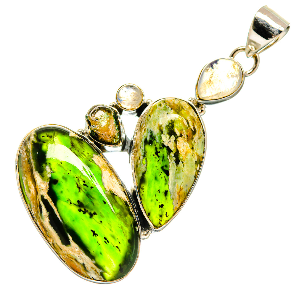 Rainforest Opal Pendants handcrafted by Anasilvercos - PD23950 - Photo 2