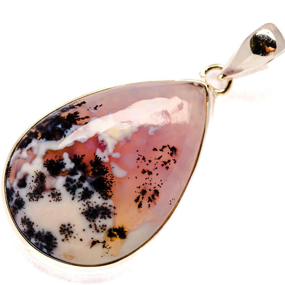 Dendritic Opal Pendants handcrafted by Anasilvercos - PD23952 - Photo 2
