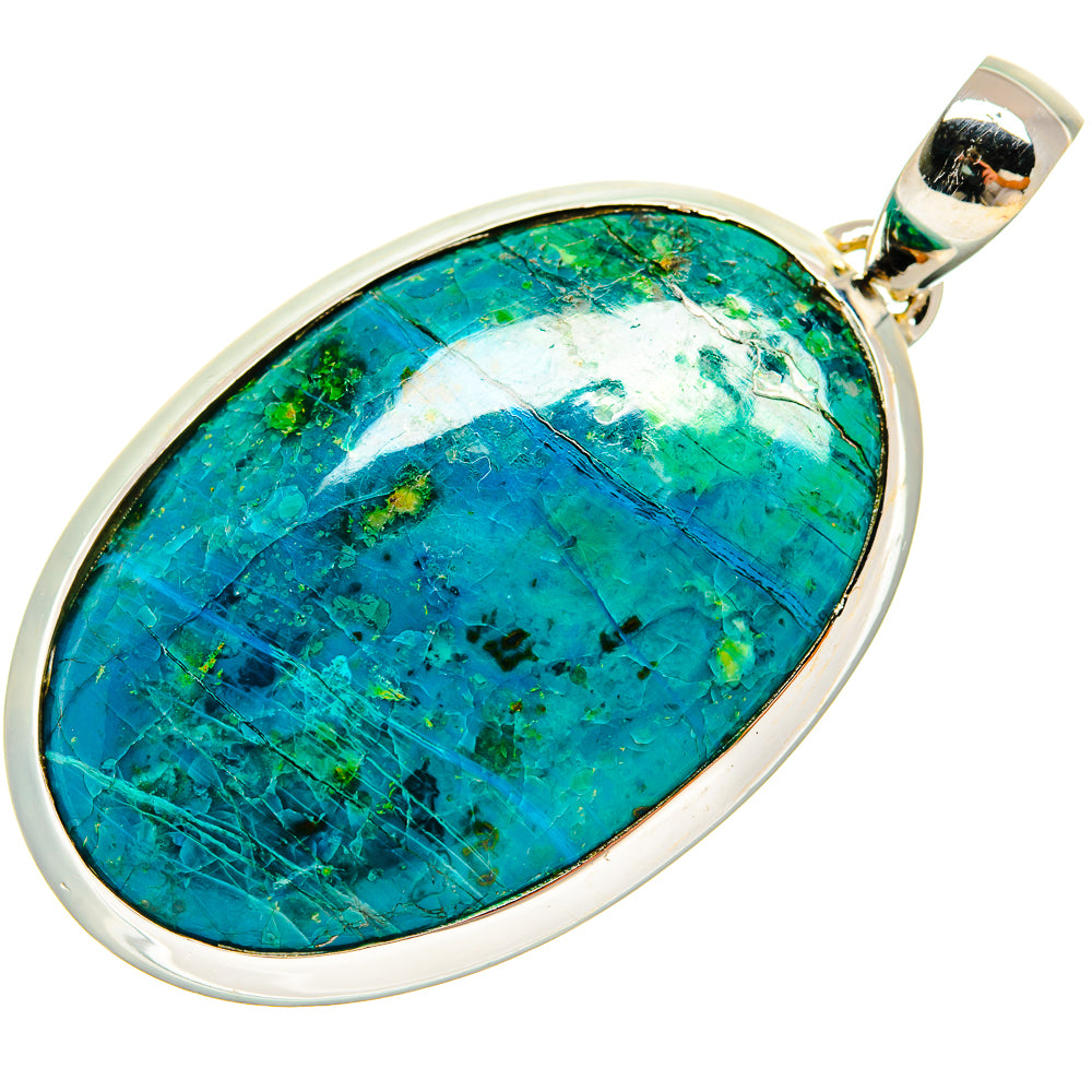 Chrysocolla Pendants handcrafted by Anasilvercos - PD23963 - Photo 2