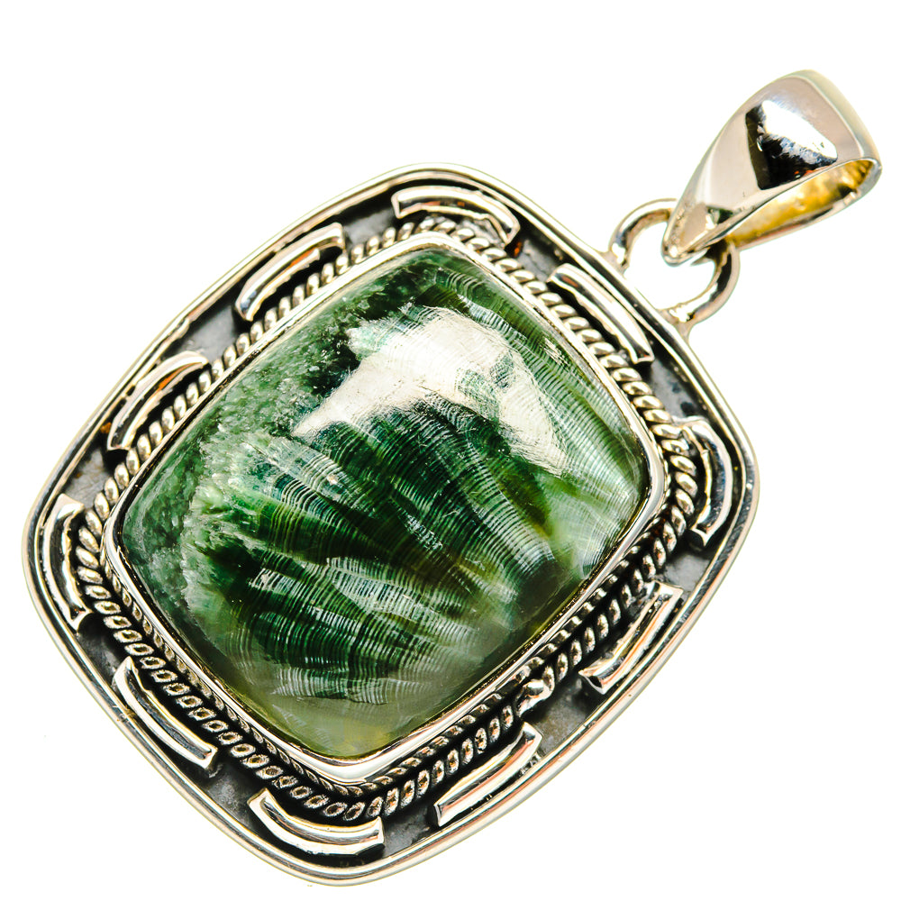 Seraphinite Pendants handcrafted by Anasilvercos - PD23964 - Photo 2