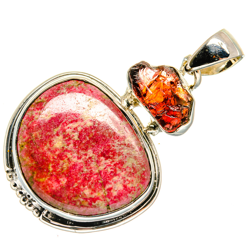 Thulite Pendants handcrafted by Anasilvercos - PD23988 - Photo 2