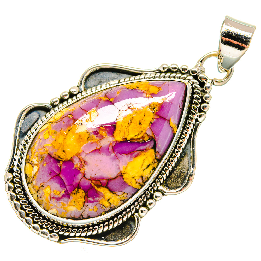Phosphosiderite Pendants handcrafted by Anasilvercos - PD23992 - Photo 2
