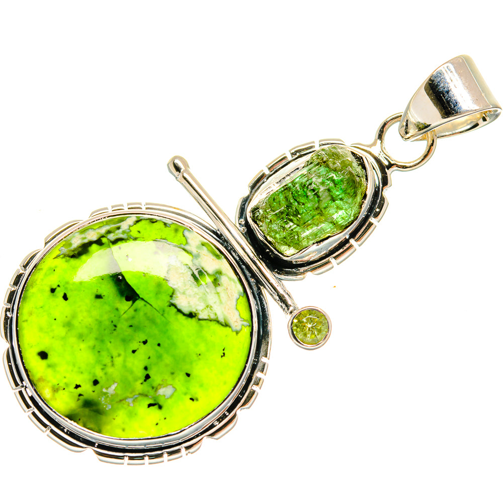 Rainforest Opal Pendants handcrafted by Anasilvercos - PD23994 - Photo 2