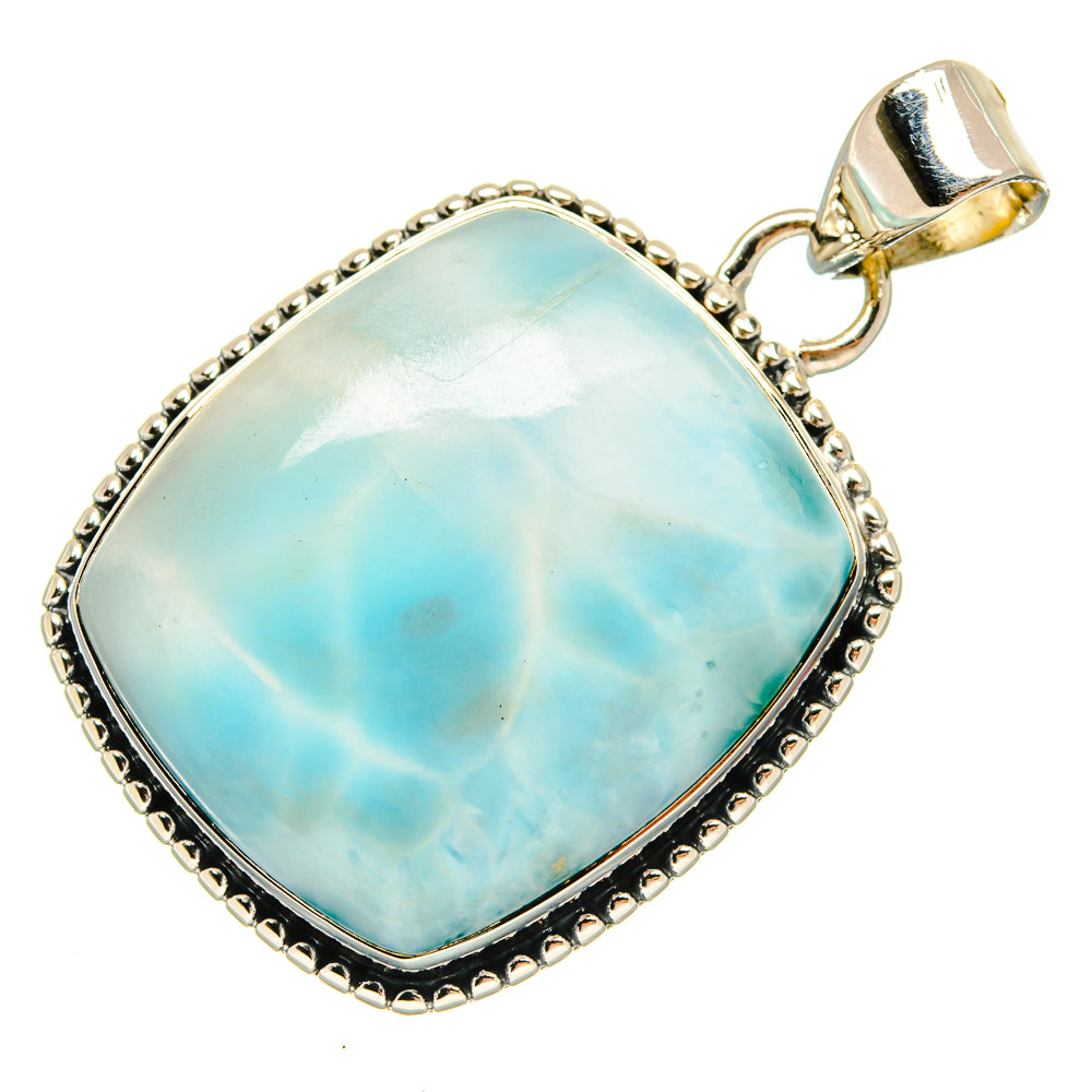 Larimar Pendants handcrafted by Anasilvercos - PD24004 - Photo 2