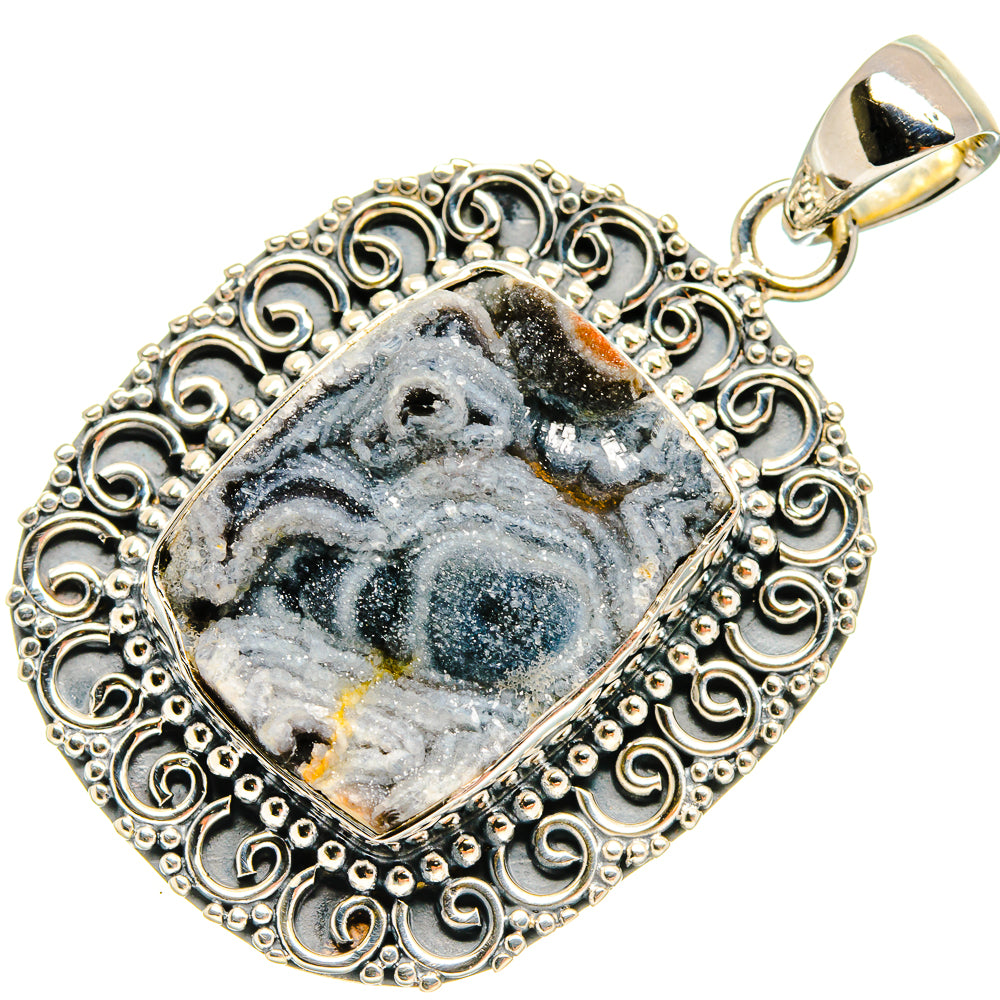 Desert Druzy Pendants handcrafted by Anasilvercos - PD24023 - Photo 2