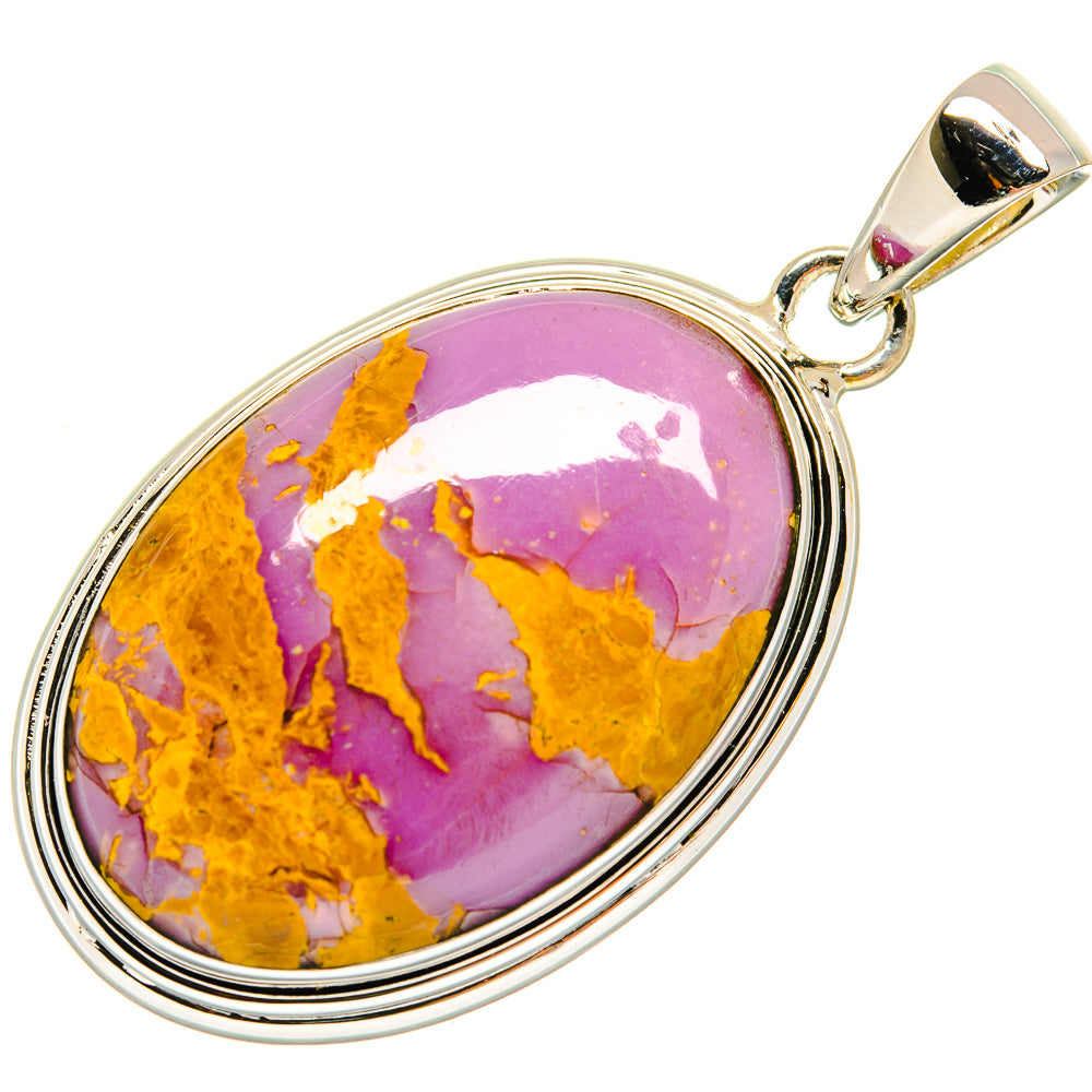 Phosphosiderite Pendants handcrafted by Anasilvercos - PD24037 - Photo 2