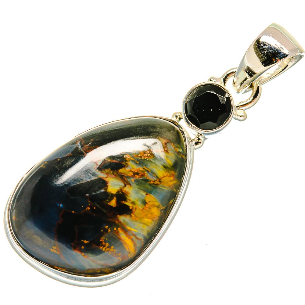 Pietersite Pendants handcrafted by Anasilvercos - PD24055 - Photo 2