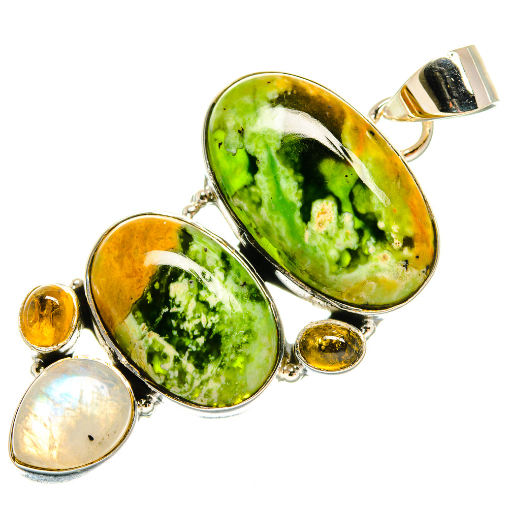 Rainforest Opal Pendants handcrafted by Anasilvercos - PD24056 - Photo 2