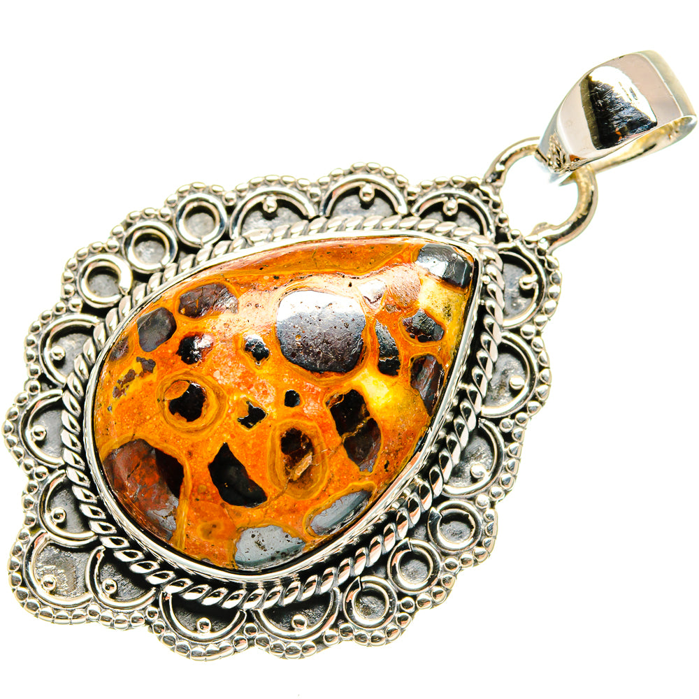 Bauxite Pendants handcrafted by Anasilvercos - PD24067 - Photo 2