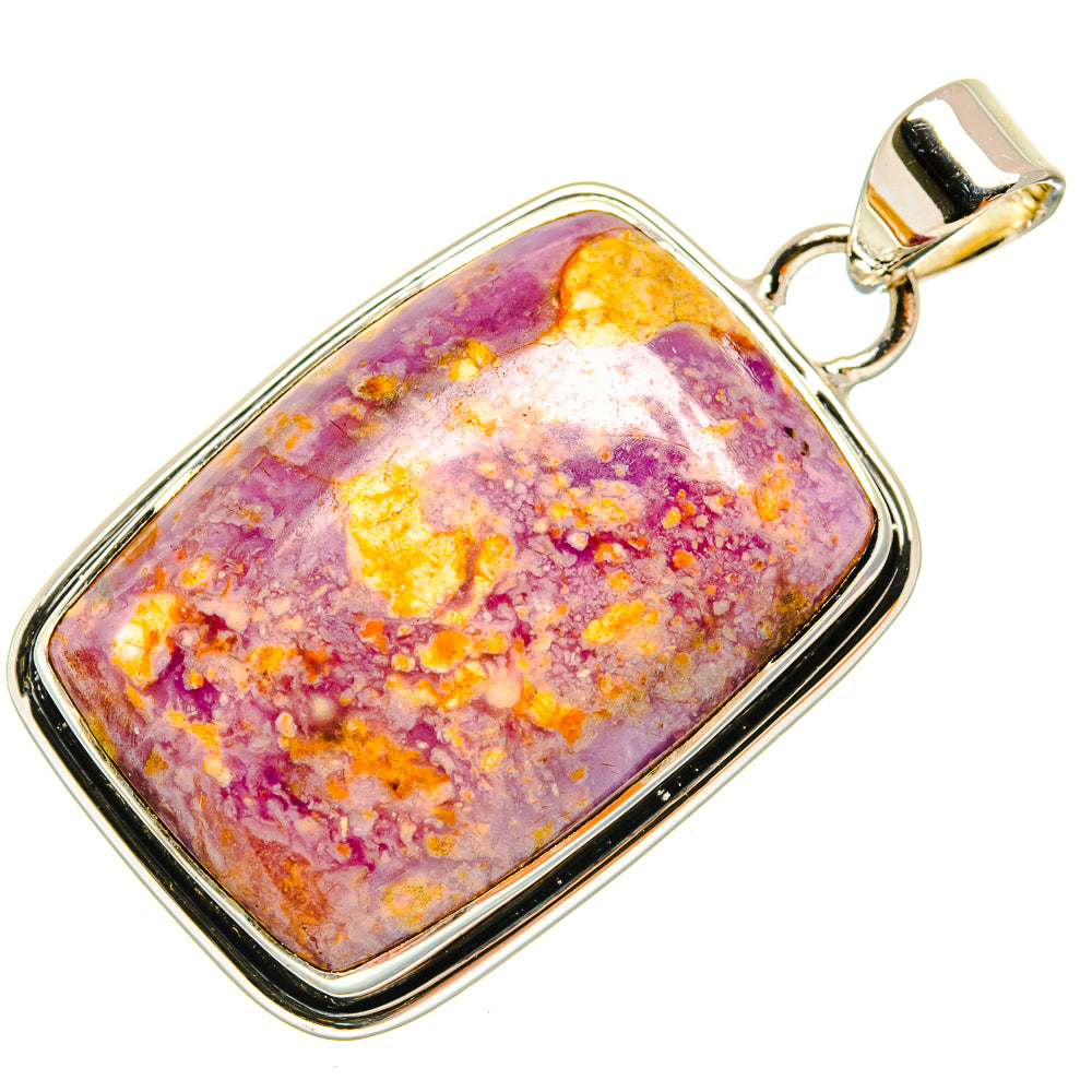 Phosphosiderite Pendants handcrafted by Anasilvercos - PD24069 - Photo 2