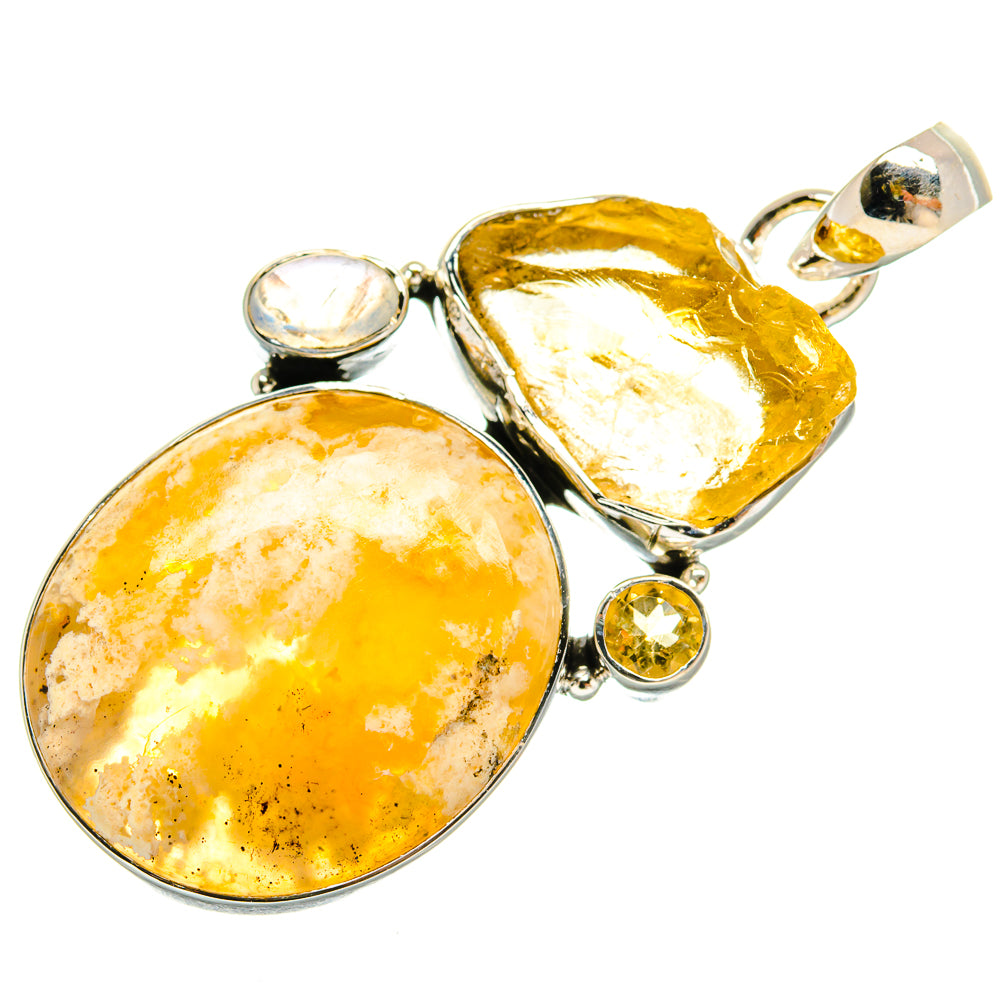 Plume Agate Pendants handcrafted by Anasilvercos - PD24073 - Photo 2