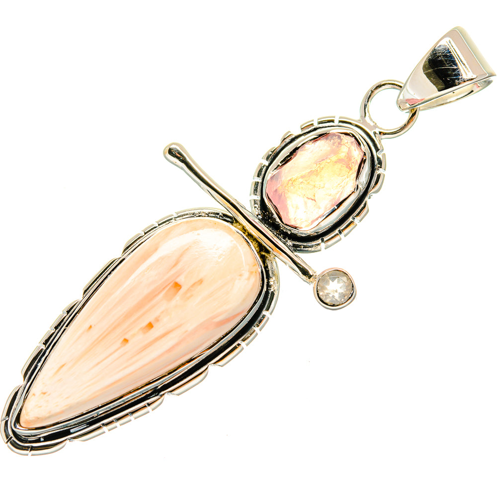 Scolecite Pendants handcrafted by Anasilvercos - PD24075 - Photo 2
