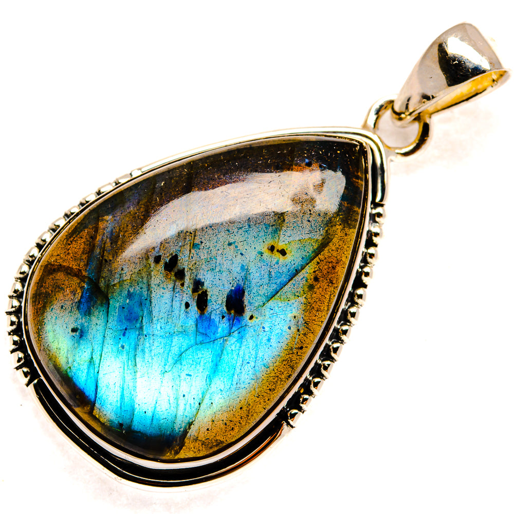Labradorite Pendants handcrafted by Anasilvercos - PD24093 - Photo 2