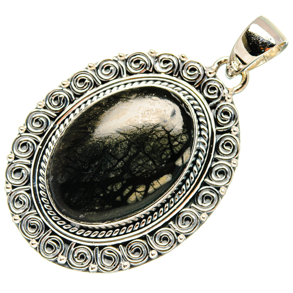 Picasso Jasper Pendants handcrafted by Anasilvercos - PD24110 - Photo 2