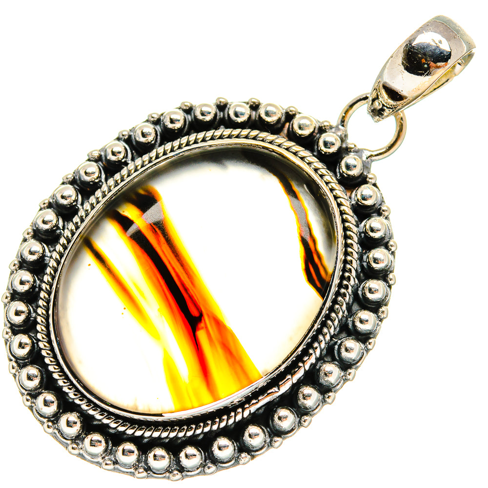 Montana Agate Pendants handcrafted by Anasilvercos - PD24114 - Photo 2