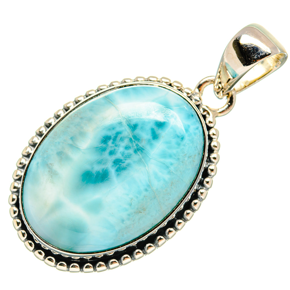 Larimar Pendants handcrafted by Anasilvercos - PD24125 - Photo 2